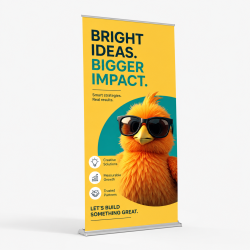 48"x 92" Superior Retractable Banner Stand
